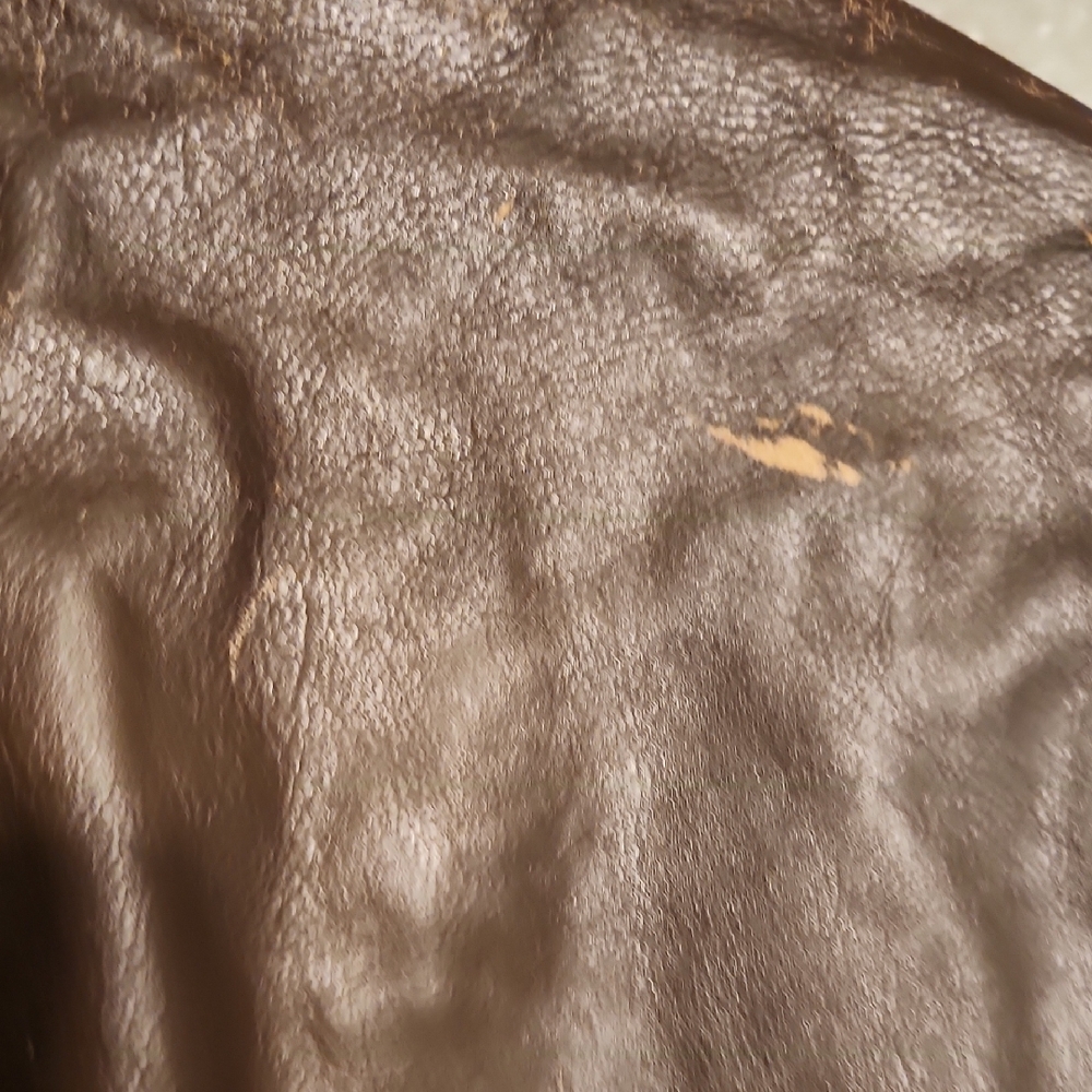 Stylish Brown Leather Jacket - image 4